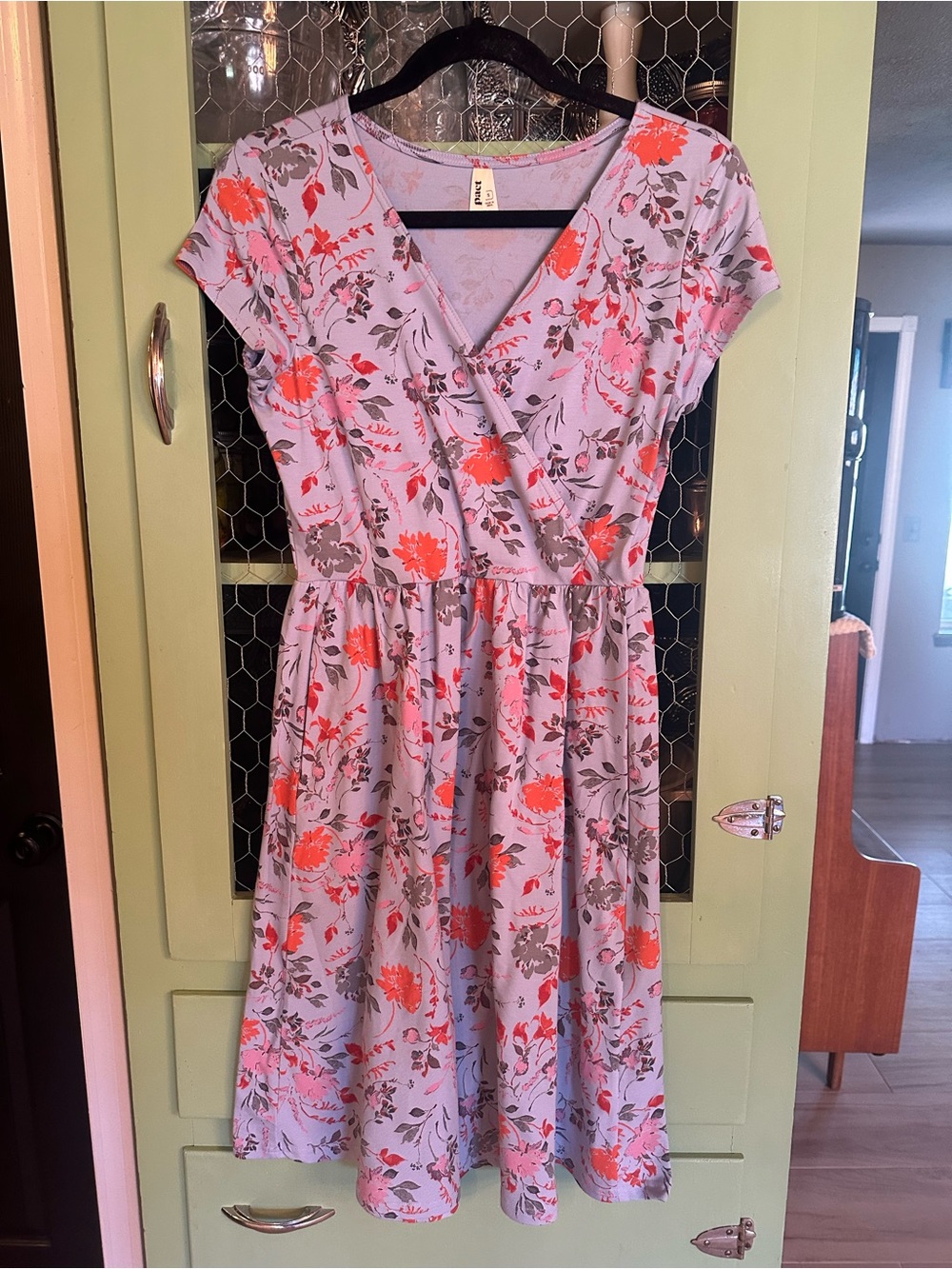 Pact cornflower blue dress